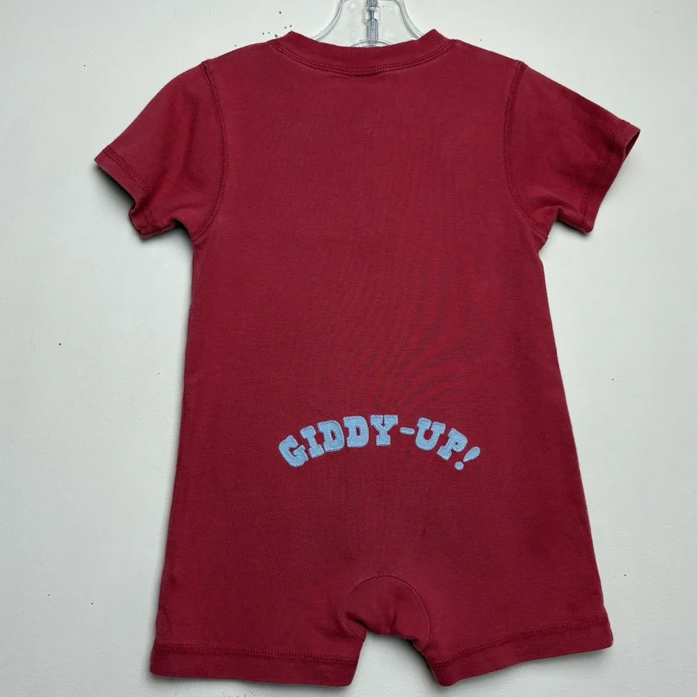 Vtg Gymboree Summer Rodeo Sheriff Deputy Giddy Up Romper 18-24 Months VHTF 2006
